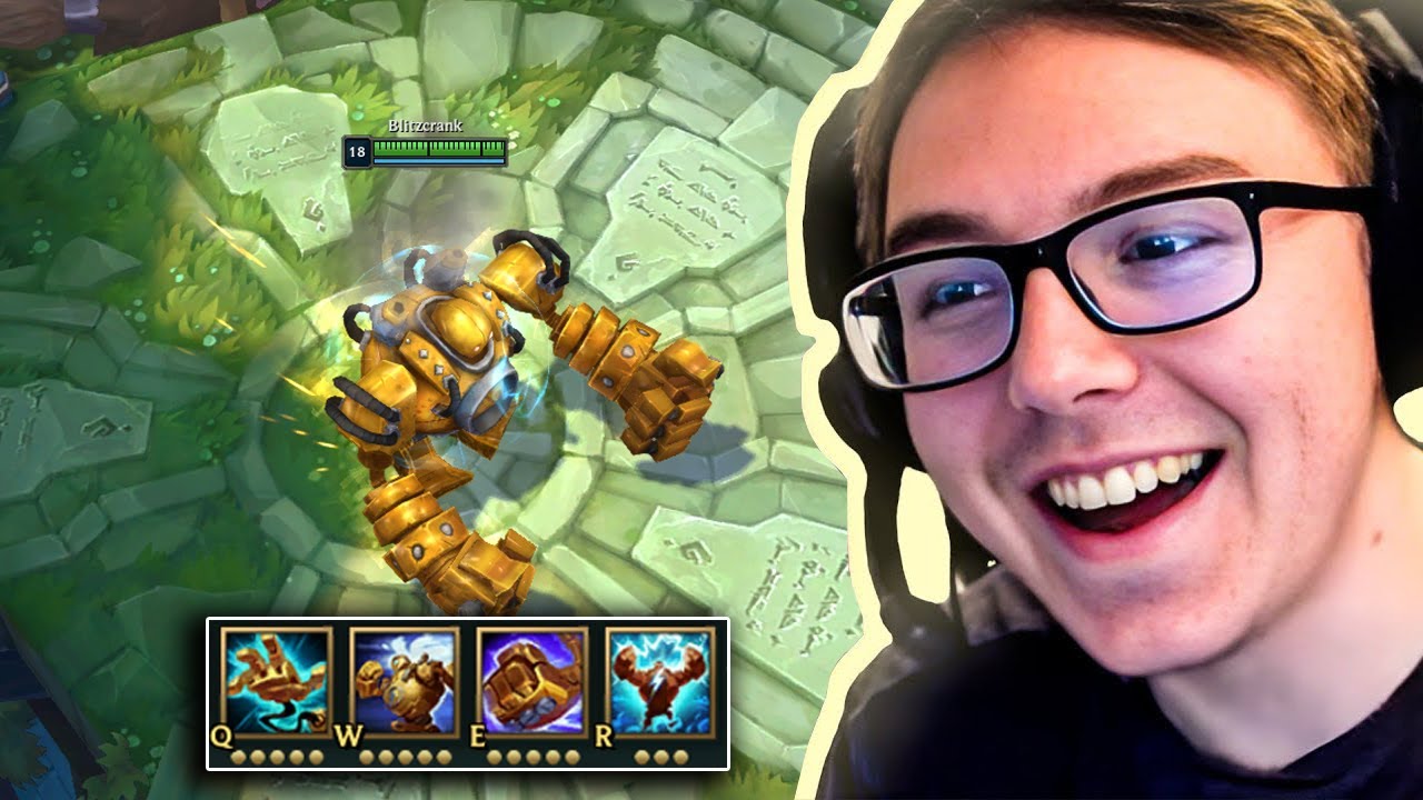 Baus Having Fun Playing Blitzcrank TOP