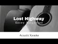 Kacey Musgraves Lost Highway Acoustic Karaoke mp3