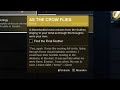 Final Feather Location - New Exotic Quest "As The Crow Flies" [Destiny 2] [Destiny 2]