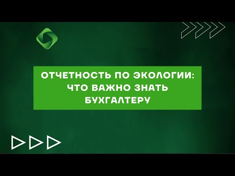Отчетность по экологии: Что важно знать бухгалтеру?