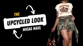 The Upcycled Look. Micas try on haul. Shop Micas. Micas Gal