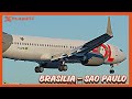 X-PLANE 12 LIVE | Boeing 737 MAX 8 | Brasilia (BSB) - Sao Paulo Congonhas (CGH) | VATSIM