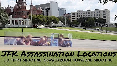 JFK Assassination Locations Dallas, TX | JD Tippit...