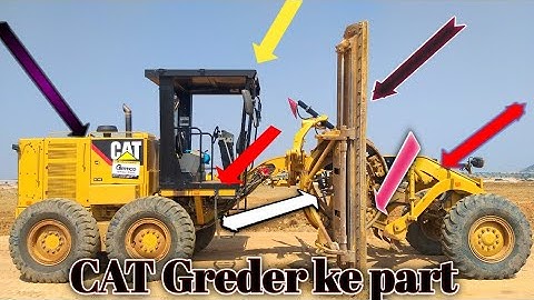 #Caterpillar 120 k2 ke parts II cat  video #greder #mothergreder #cat