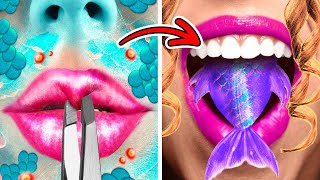 From Nerd to Popular Mermaid! 💇‍♀️ Extreme Makeover with Beauty Hacks and Gadgets by La La Life