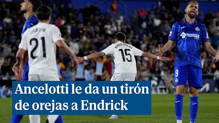Ancelotti pega un tirón de orejas a Endrick: "Esto no es un club de teatro"