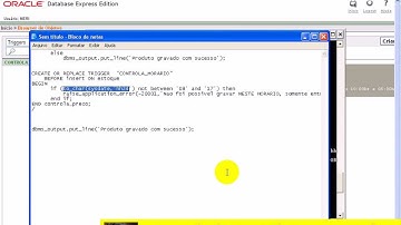 aula 2440 PL SQL TRIGGER Controlando Dia DY SYSDATE