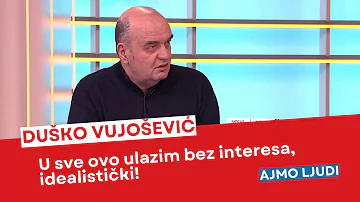 Dule Vujošević o razlozima za kandidaturu na izborima