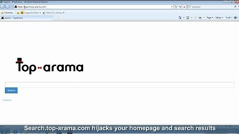 How do i remove Search.top-arama.com redirect