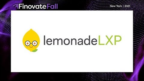 FinovateFall 2025 / LemonadeLXP