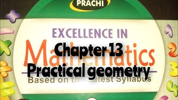 class 6th mathematics prachi publication chapter 13  practical geometry ex 13.3 solutions by jafri