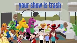 Little Bill makes a Fake VHS opening and Gets Grounded