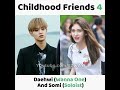 Popular Male And Female Idols Who Are Childhood Best Friends! 😮😍
