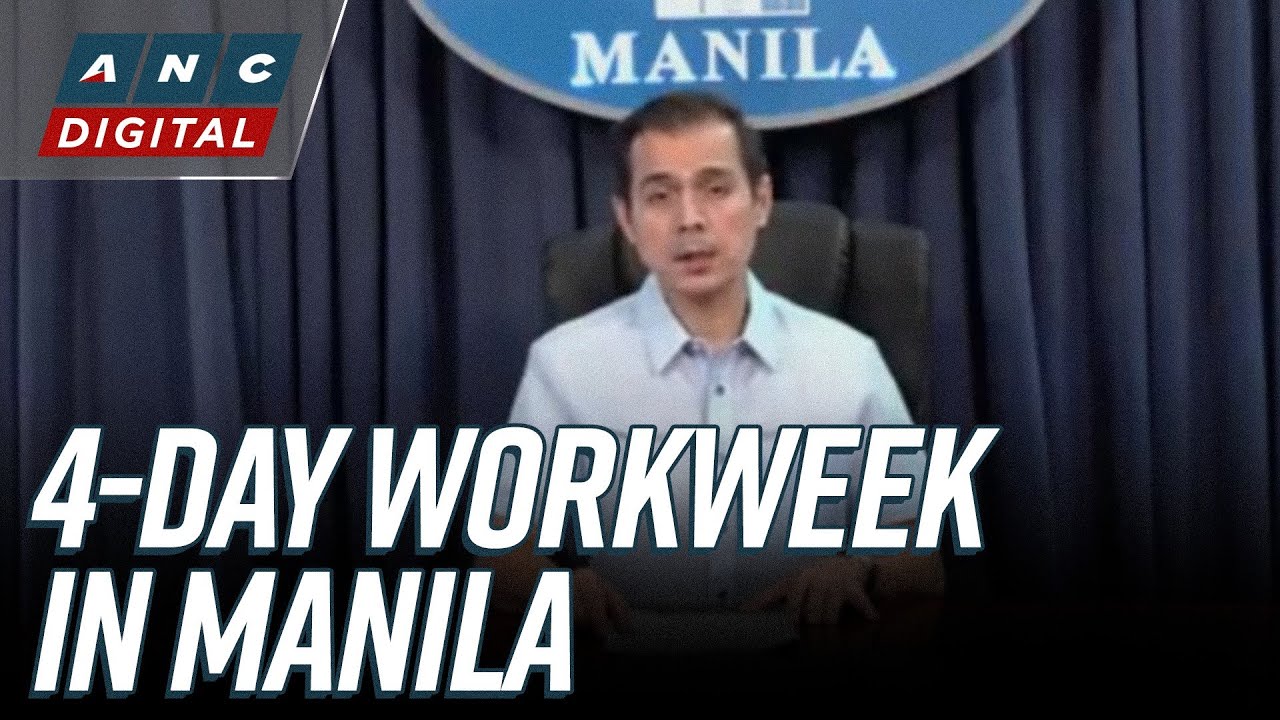 WATCH: Isko Moreno announces 4-day workweek for Manila amid rising oil prices | ANC