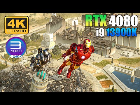Iron Man 2 PC Gameplay | RPCS3 Emulator | Fully Playable✔️ | RTX 4080 16GB | i9 13900K | 4K 60FPS