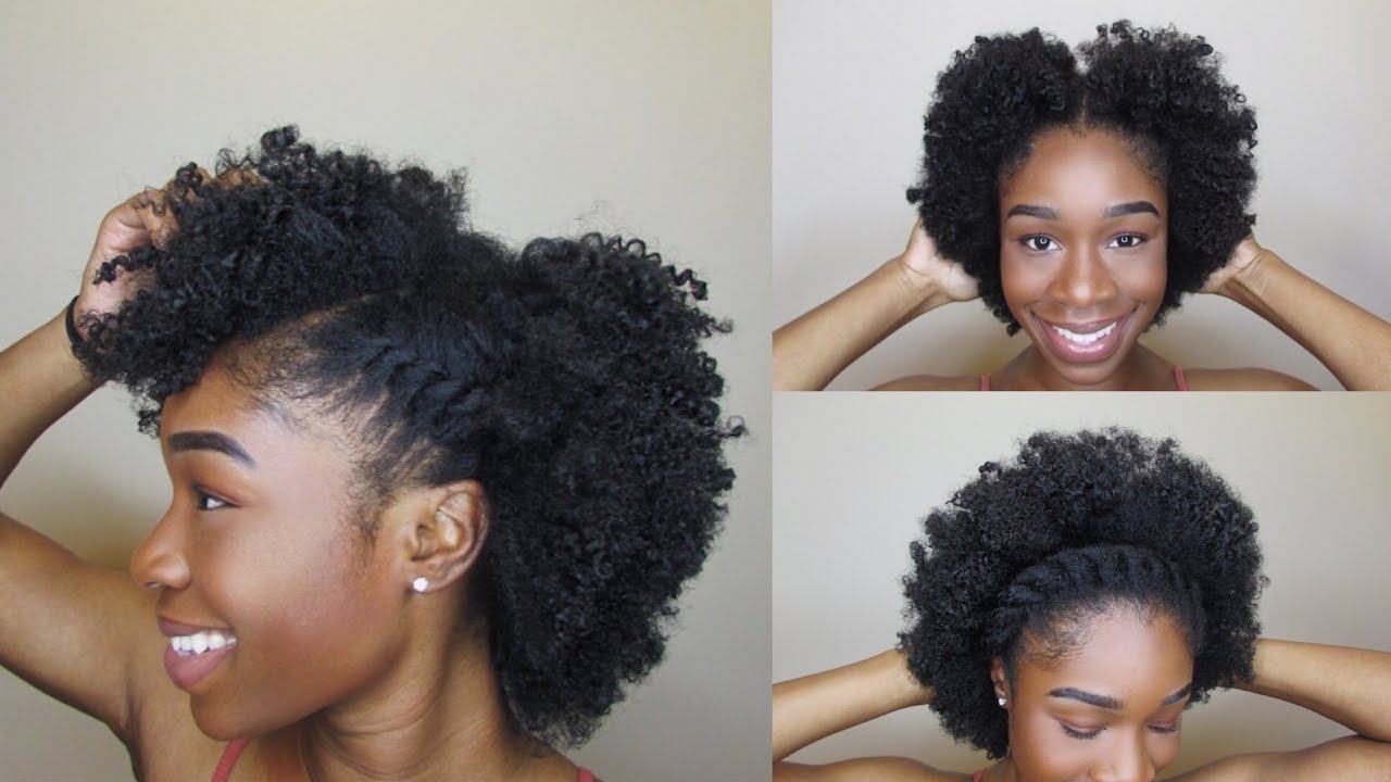 5 QUICK AND EASY SUMMER HAIRSTYLES ON NATURAL HAIR! - YouTube