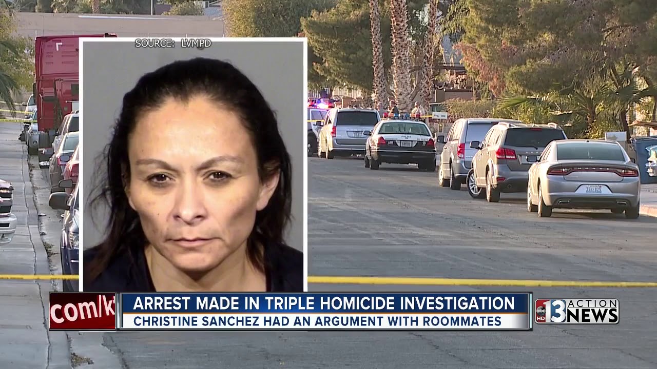 Woman arrested for allegedly killing her three roommates