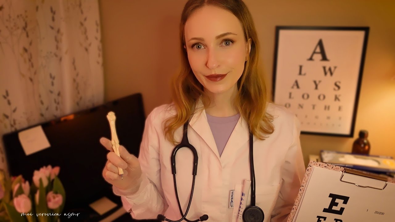 ASMR | Throat, Eye & Ear Doctor Roleplay🩺📋 (Soft spoken, Personal Attention)❤️