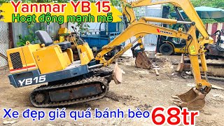 Yanmar YB 15 ngang lam ( đã bán)1m làm vườn cực ngon giá cực mềm