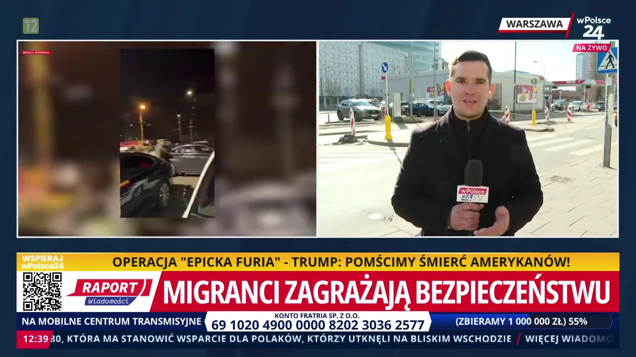 🚨 Brutalna bójka w Warszawie! Zatrzymani cudzoziemcy