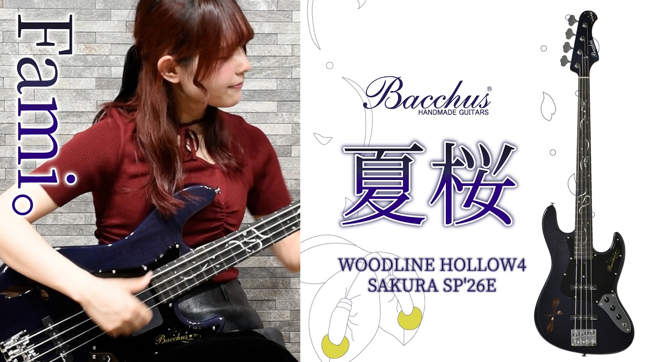 Bacchus WOODLINE HOLLOW4-SAKURA SP'26/E (BH-GRD) 【ディバイザー大