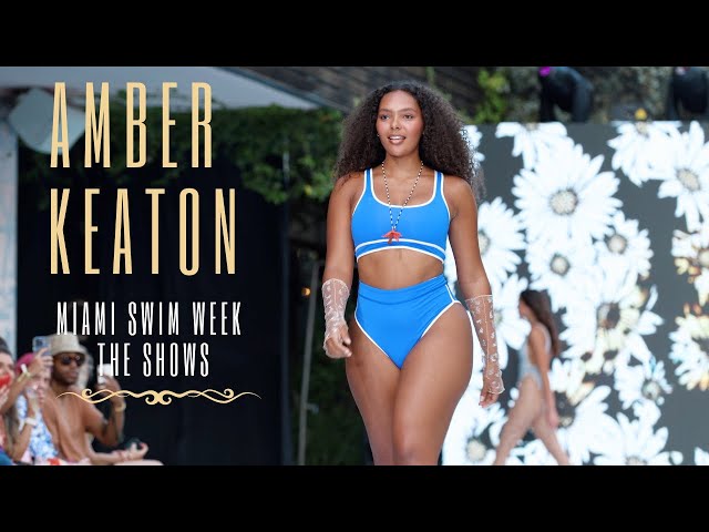 Amber Keaton in SLOW MOTION / Miami Swim Week 2023 class=