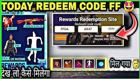FFPL 500k Watching Redeem Code Today |Free Fire Pro League Redeem Code | FF Redeem Code Today