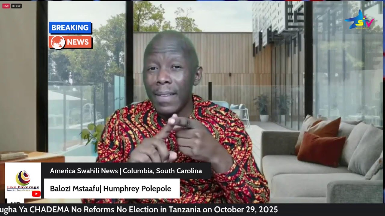 Free Tundu Lissu | Humphrey Polepole Anaongea Na Watanzania