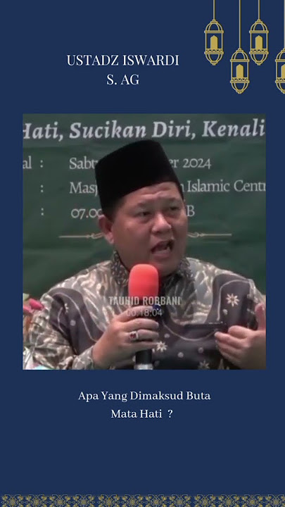 Apa Yang Dimaksud Buta Mata Hati ?