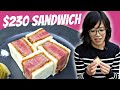 $230 Sandwich - 🇯🇵Wagyumafia Kobe Chateaubriand Cutlet Sando - The Most Expensive Sandwich?