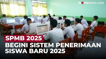 Pemerintah Siapkan Sejumlah Sistem Penerimaan Siswa Baru 2025 | OneNews Update