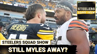 STEELERS SQUAD SHOW:  Still MYLES Away? Garrett Leaves North, HerBIG Extension & Mandatory Minicamp!