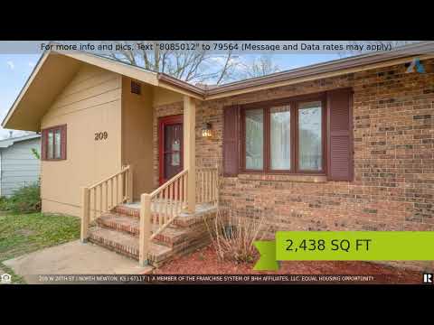 209 W 26th St, North Newton, KS home video tour