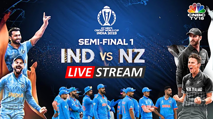 LIVE: India Vs New Zealand Semi-Finals | ICC World Cup Match in Mumbai | IND VS NZ Live Score | N18L