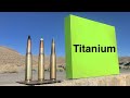 Most Powerful 50cal SLAP vs Titanium