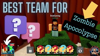 BEST TOWERS TO BEAT ZOMBIE APOCALYPSE?? ZOMBIE INVASION ROBLOX screenshot 2