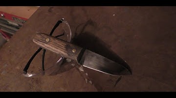 Forging Knife From Old File