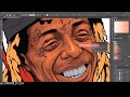 Lil Wayne - Adobe Illustrator - Speed Art Process