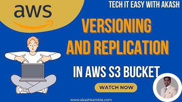 How to Setup Amazon S3 Cross Region Replication | Versioning in S3 Buckets | Amazon Web Services