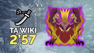 MHWI | Tempered Teostra TA Wiki Rules Long Sword Solo 2'57"31