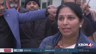 Large crowd gathers in San Jose to protest deadly attack in Kashmir