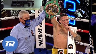 Oscar Valdez Signs New Multi-Fight Contract with Top Rank| FIGHT HIGHLIGHTS