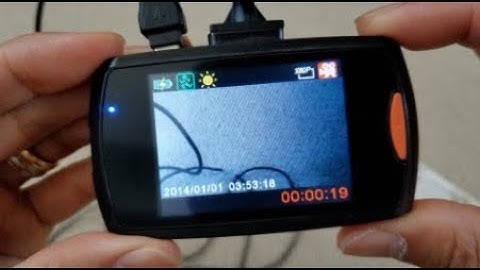 How To Activate Motion Detect On iTEK by SoundLogic Dash Cam!