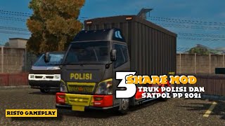 Share Mod Bussid 3 Kenderaan Truk Polisi dan Satpol PP 2021 - Bussid