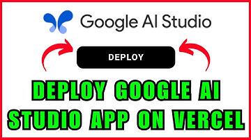 How to Deploy Google AI Studio App on Vercel FULL GUIDE