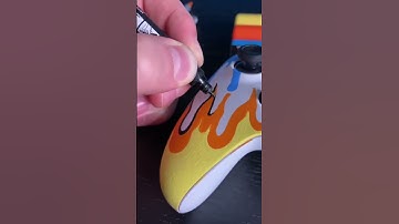 Custom Xbox Controller using Posca Markers! #shorts