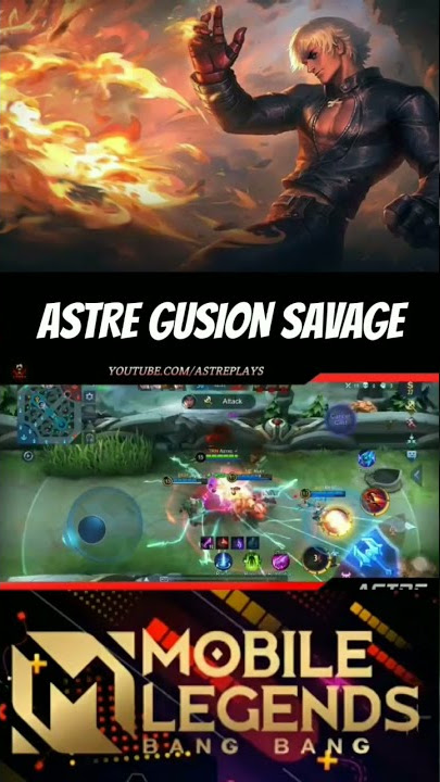 Astre gusion savage moment🔥 #astre #gusion #mlbb #shorts