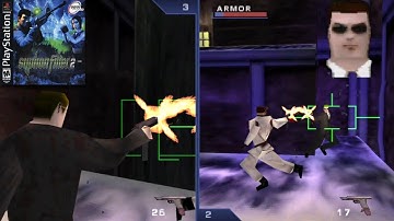 Corny Gameplay Cheese🧀 - Syphon Filter 2 (2 Player) - Multiplayer Gameplay #1