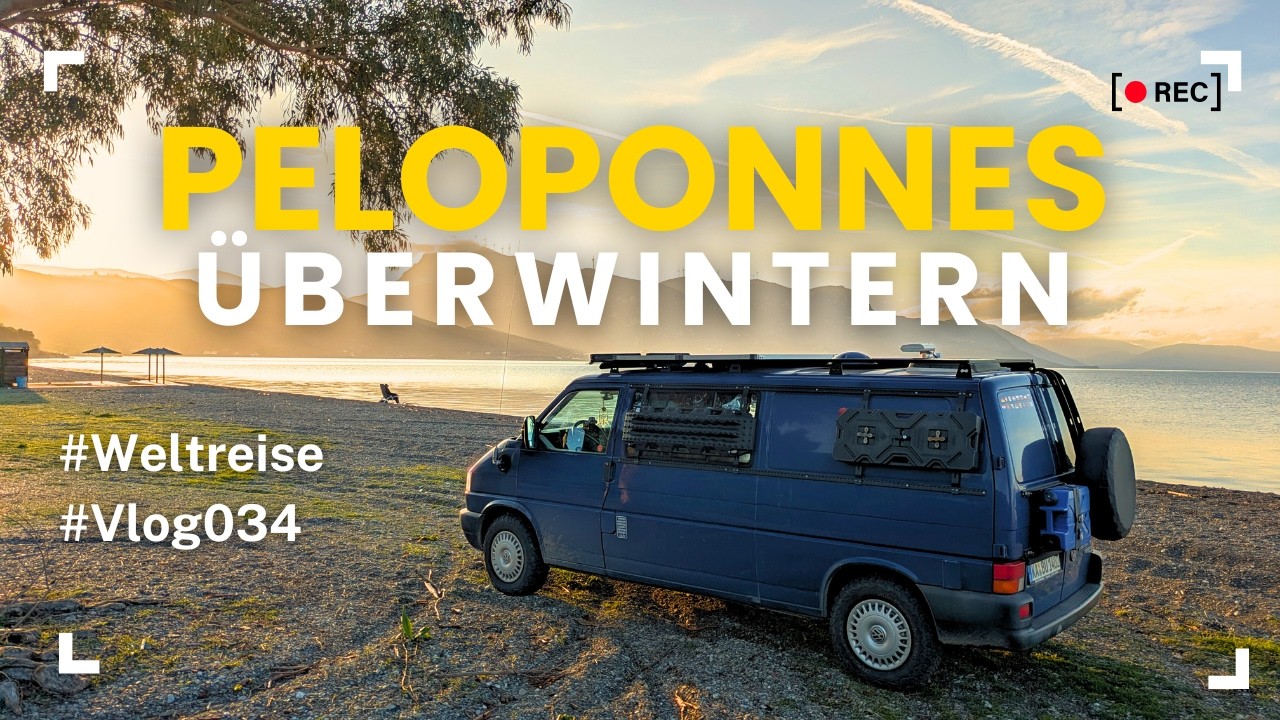 Vulkaninsel, heiße Quellen & Lagerfeuer #Peloponnes #Griechenland #weltreise