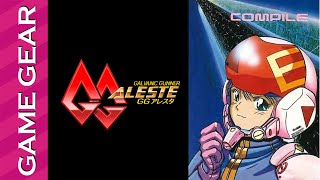 [Longplay] Game Gear - GG Aleste (4K, 60FPS)